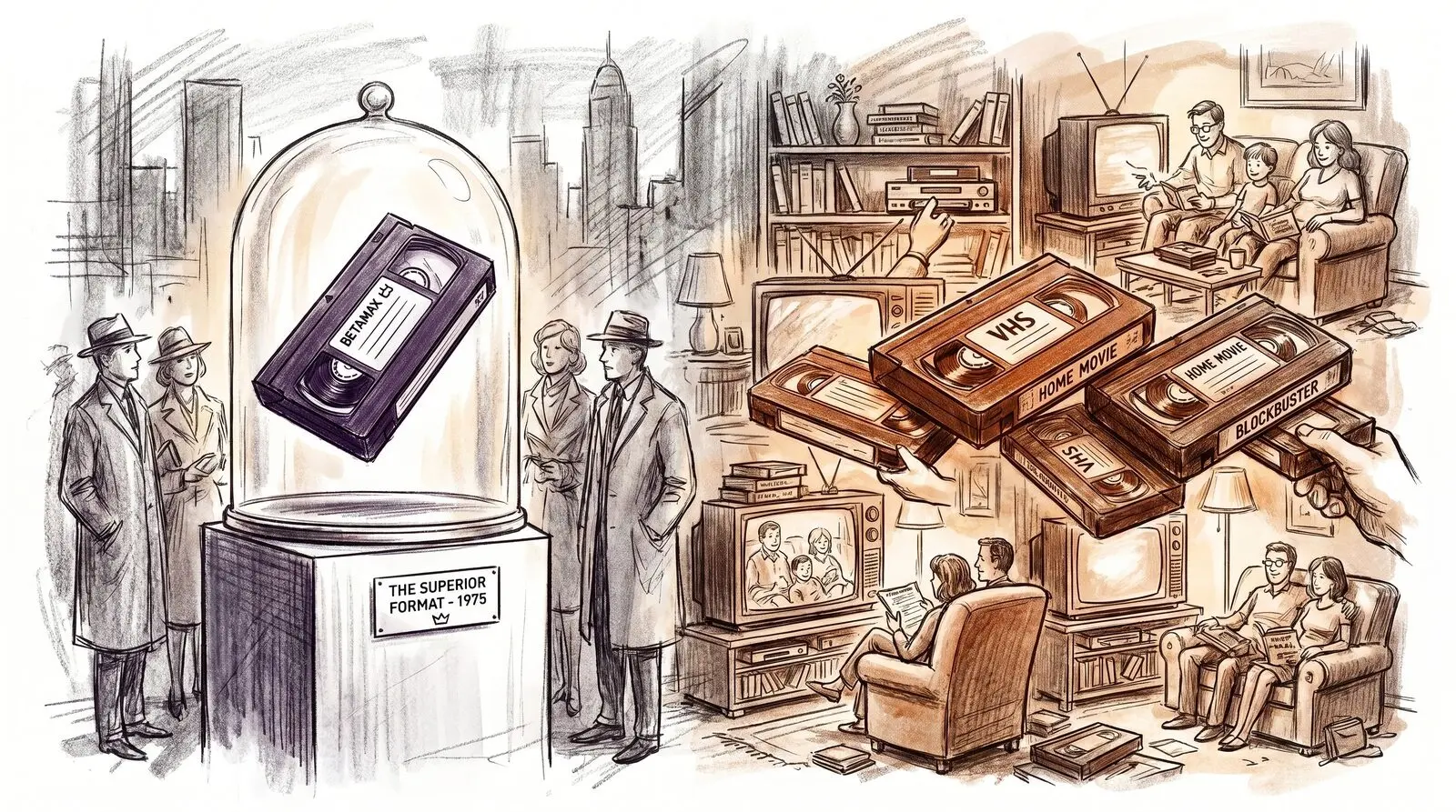 Why Superior Tech Loses: Betamax vs AI Agents